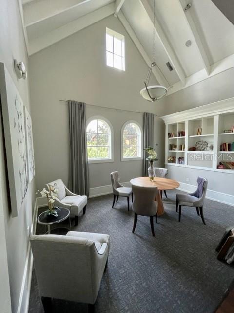 Community clubhouse sitting room