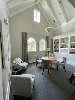 Community clubhouse sitting room