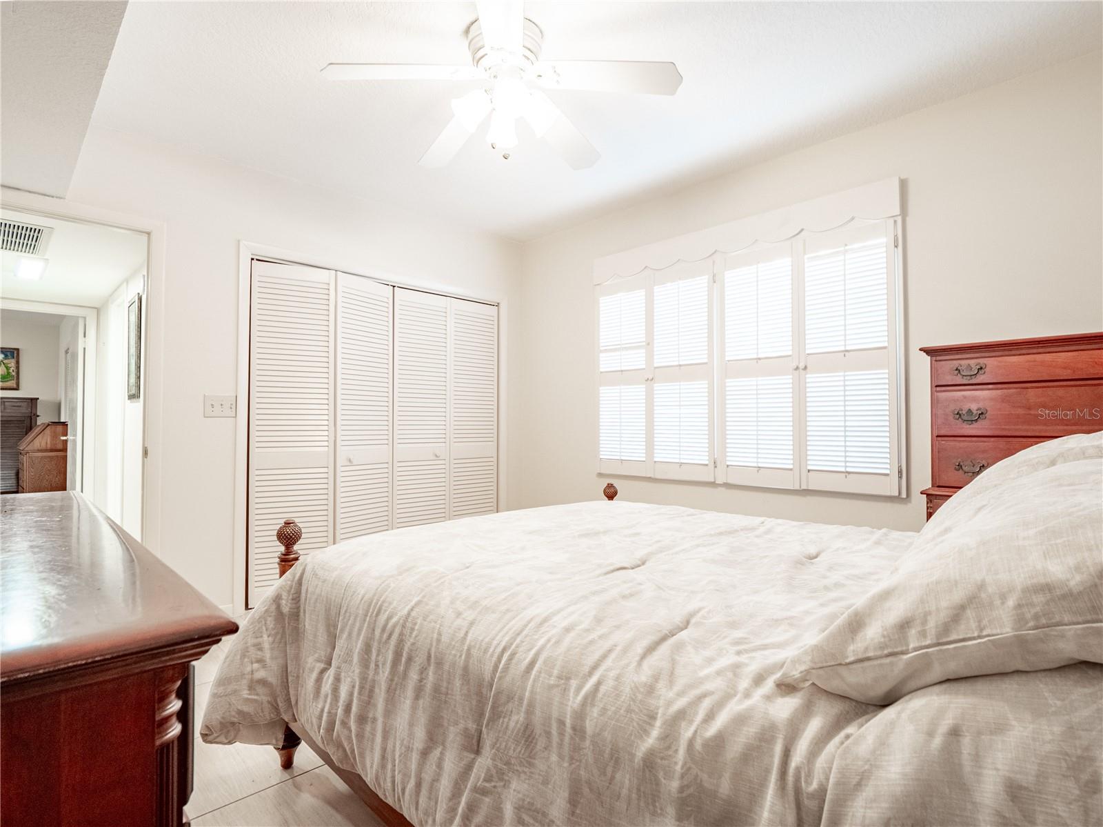 Generously sized second bedroom