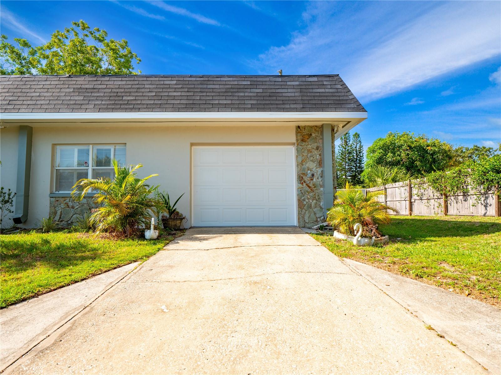 Keep the car secure in your private garage.