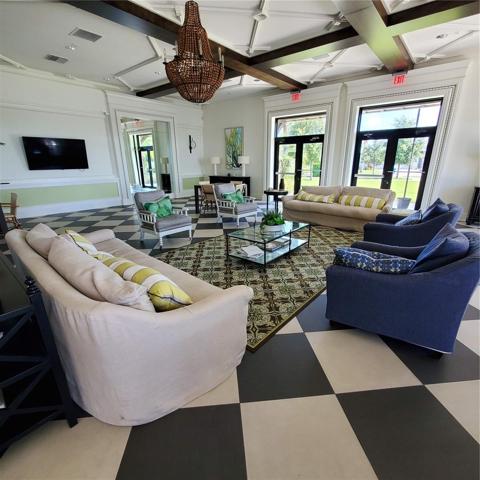Interior of clubhouse, available for parties (for a fee)