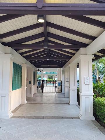 looking towards pool. kids splash park and fitness center
