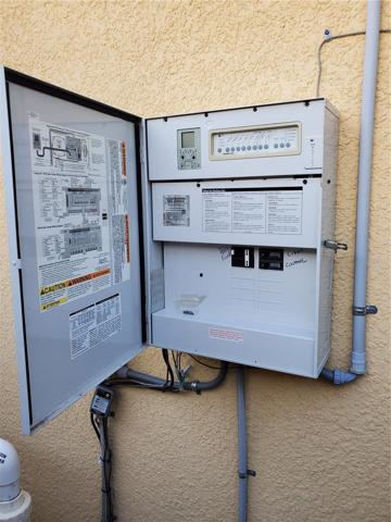 Pool control panel
