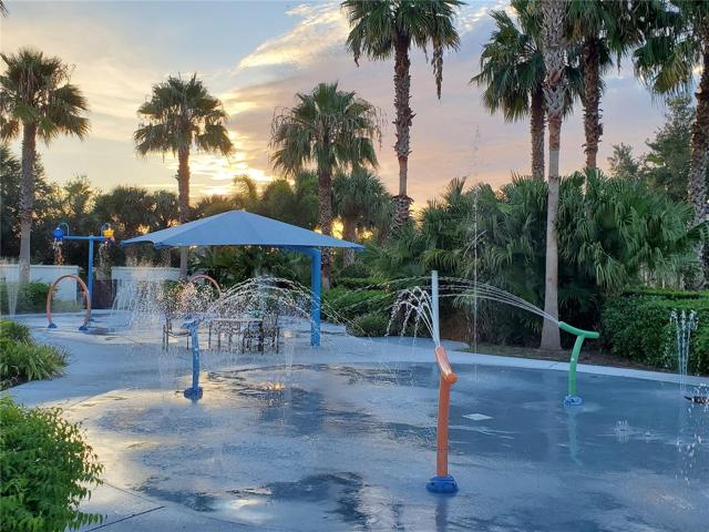 Kid's splash park