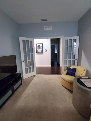 large walk-in pantry with plenty of shelving