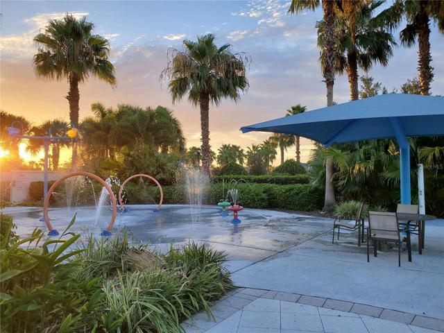 Kid's splash park