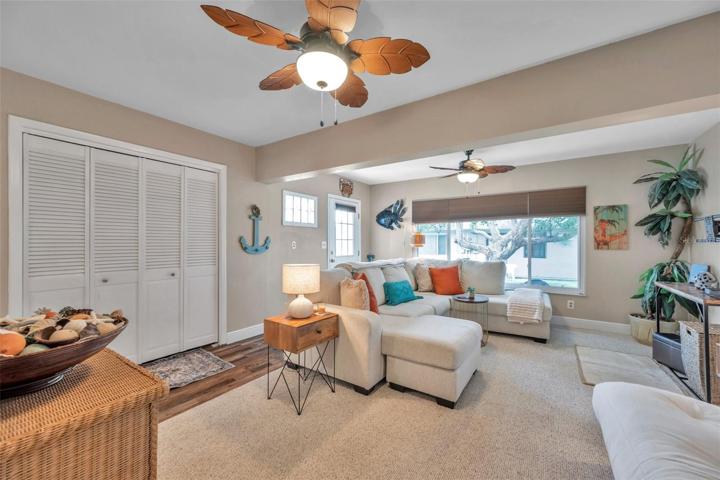 View of second bedroom used as a great family room.