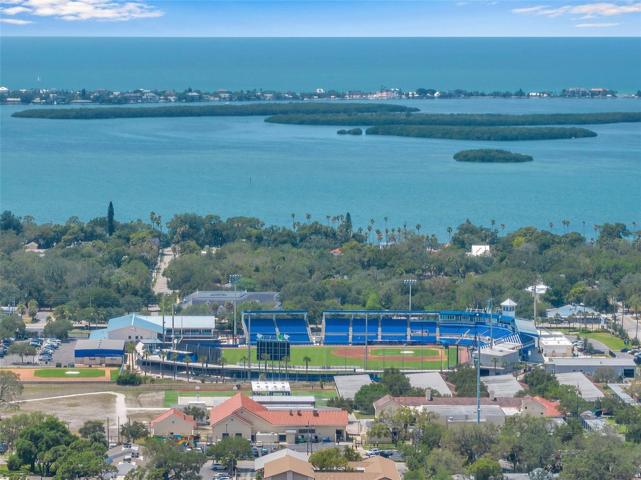 Blue Jay Stadium down the street.