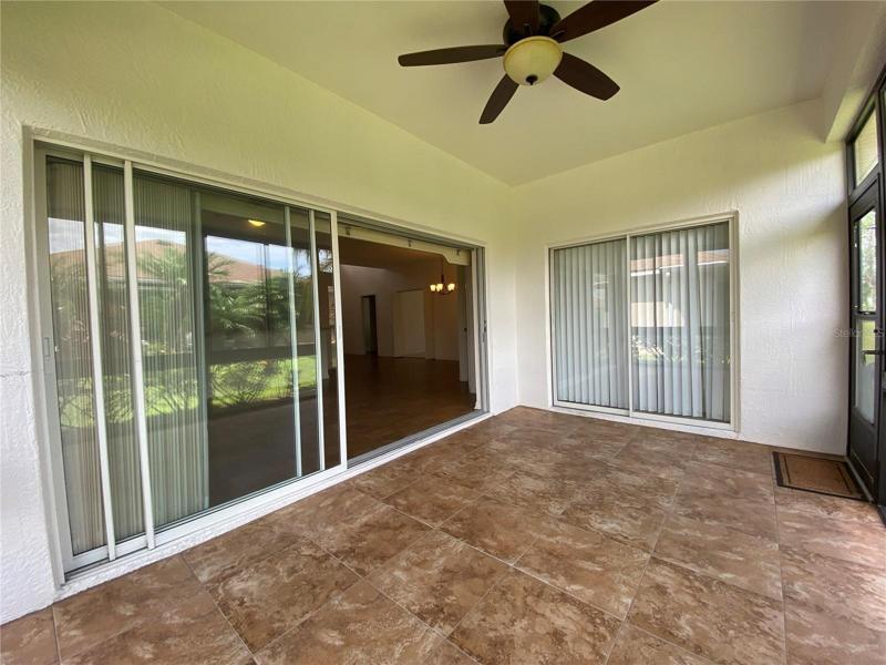 Lanai with Acrylic Windows