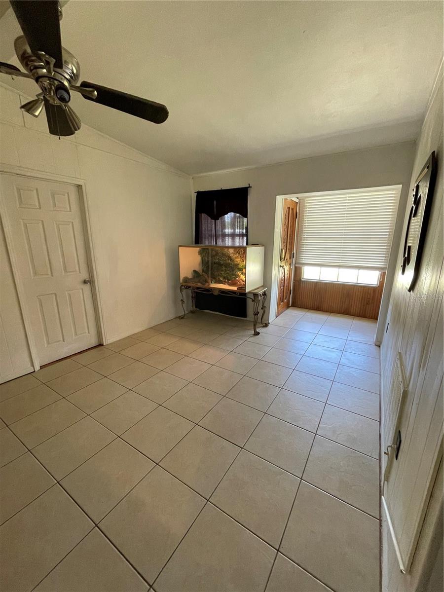 Front Entry with Living Space