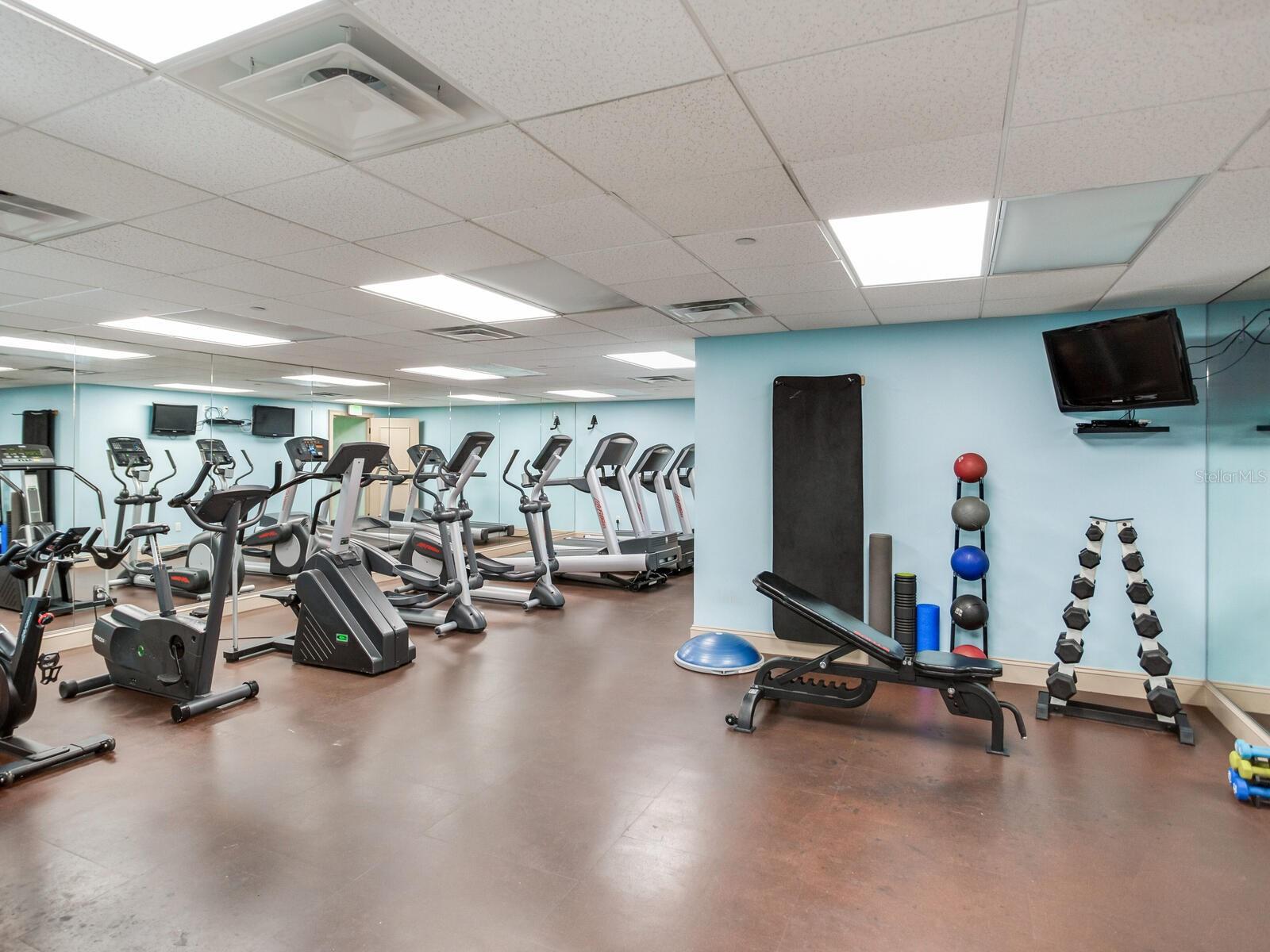 Fitness room