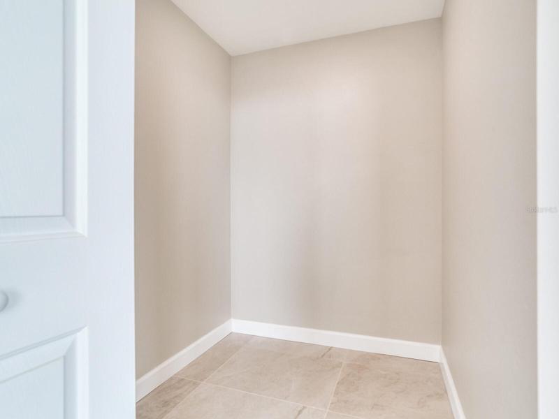 Master bedroom closet