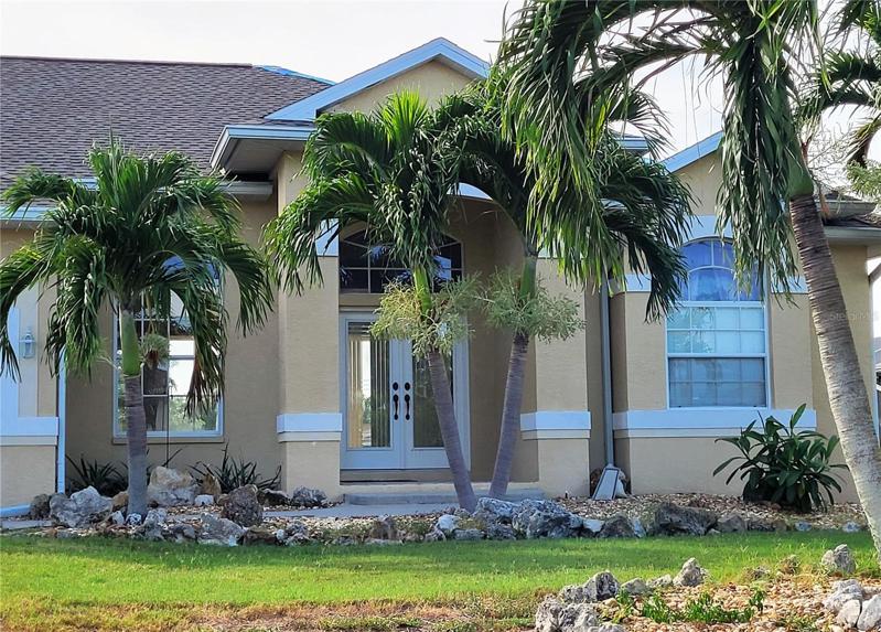 Established landscaping