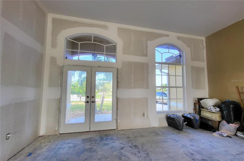 Add baseboard and trim to frame your masterpiece
