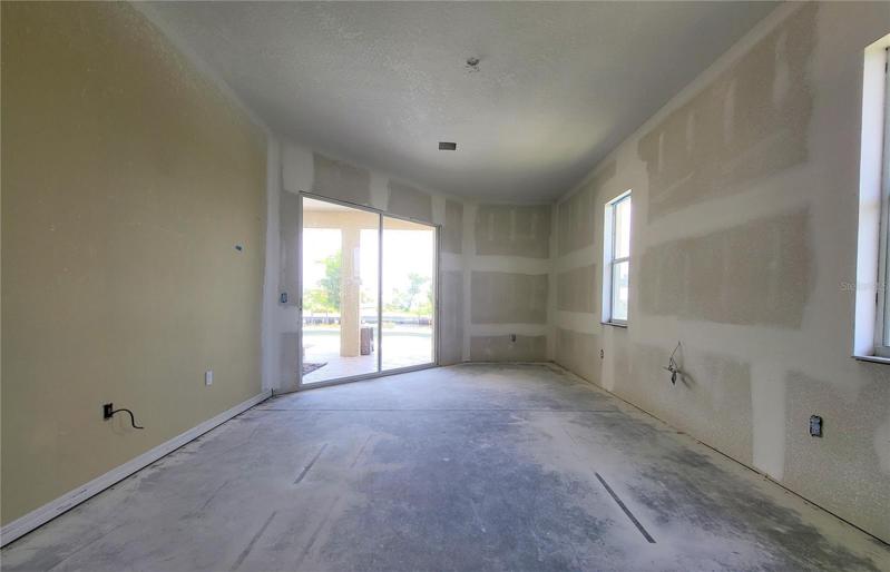 Master Bedroom has new drywall, mudded & taped, ready for your personalization