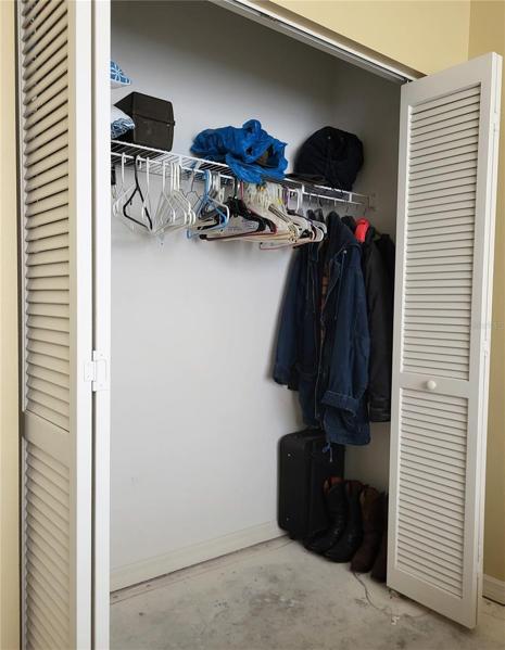 Closet in bedroom 3