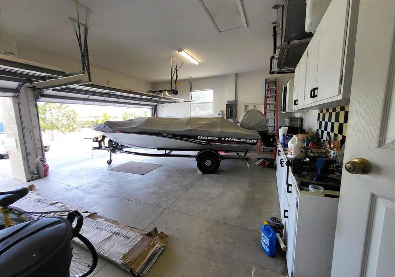 Automatic openers on both garage doors