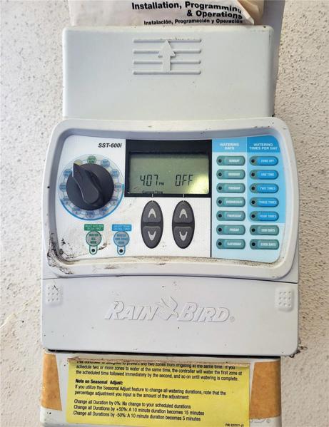 Rain Bird sprinkler system
