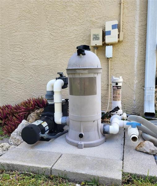 Pool pump and filter