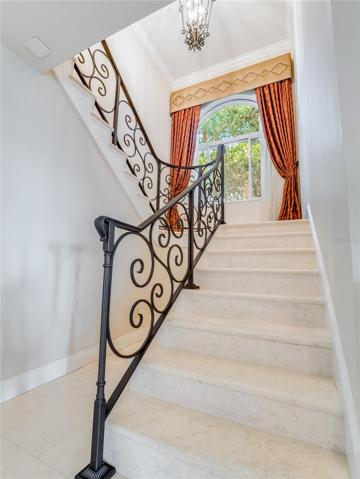 Stairway to lower level
