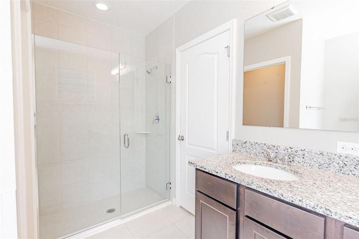 Master Bathroom with Walking Shower