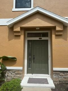 Front door welcomes you Home!