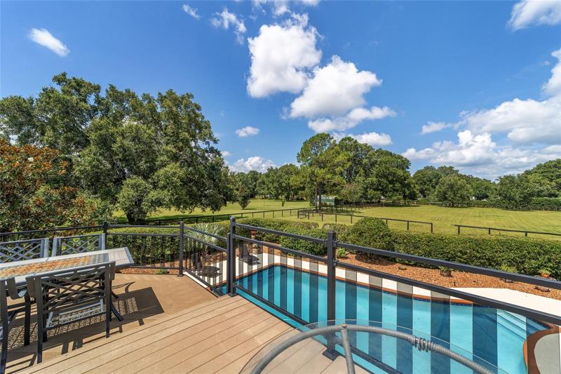 View of pool from Bonus room