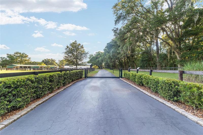 Electric gated entrance