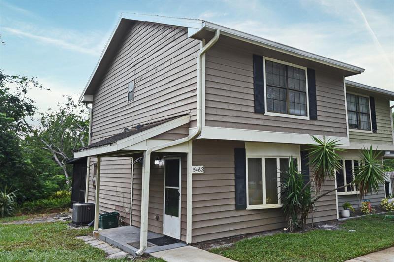 Side Yard and Front Door