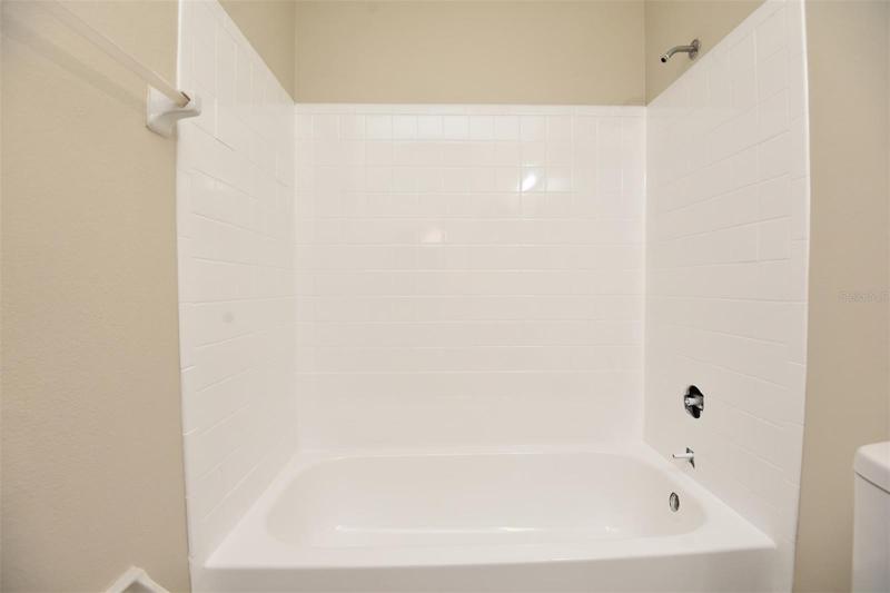 Tub Shower in bathroom