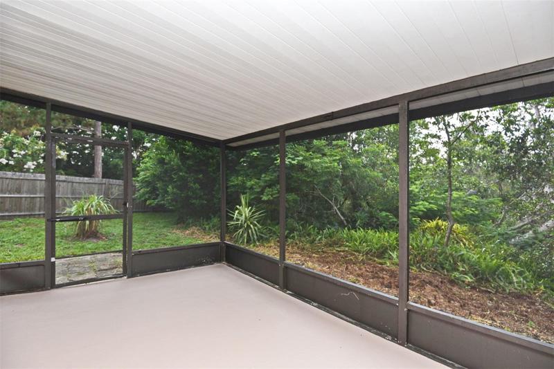 Screened Private Covered Porch