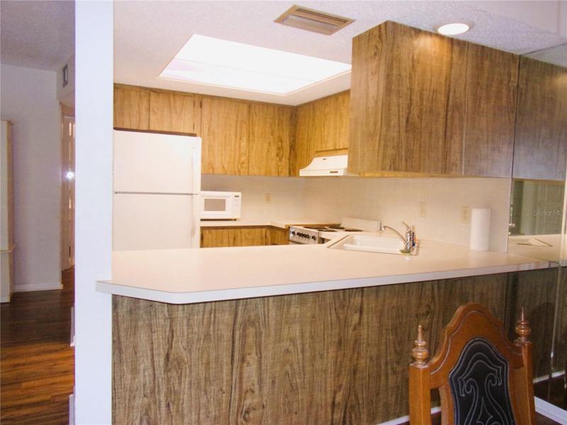 Enough space for barstools