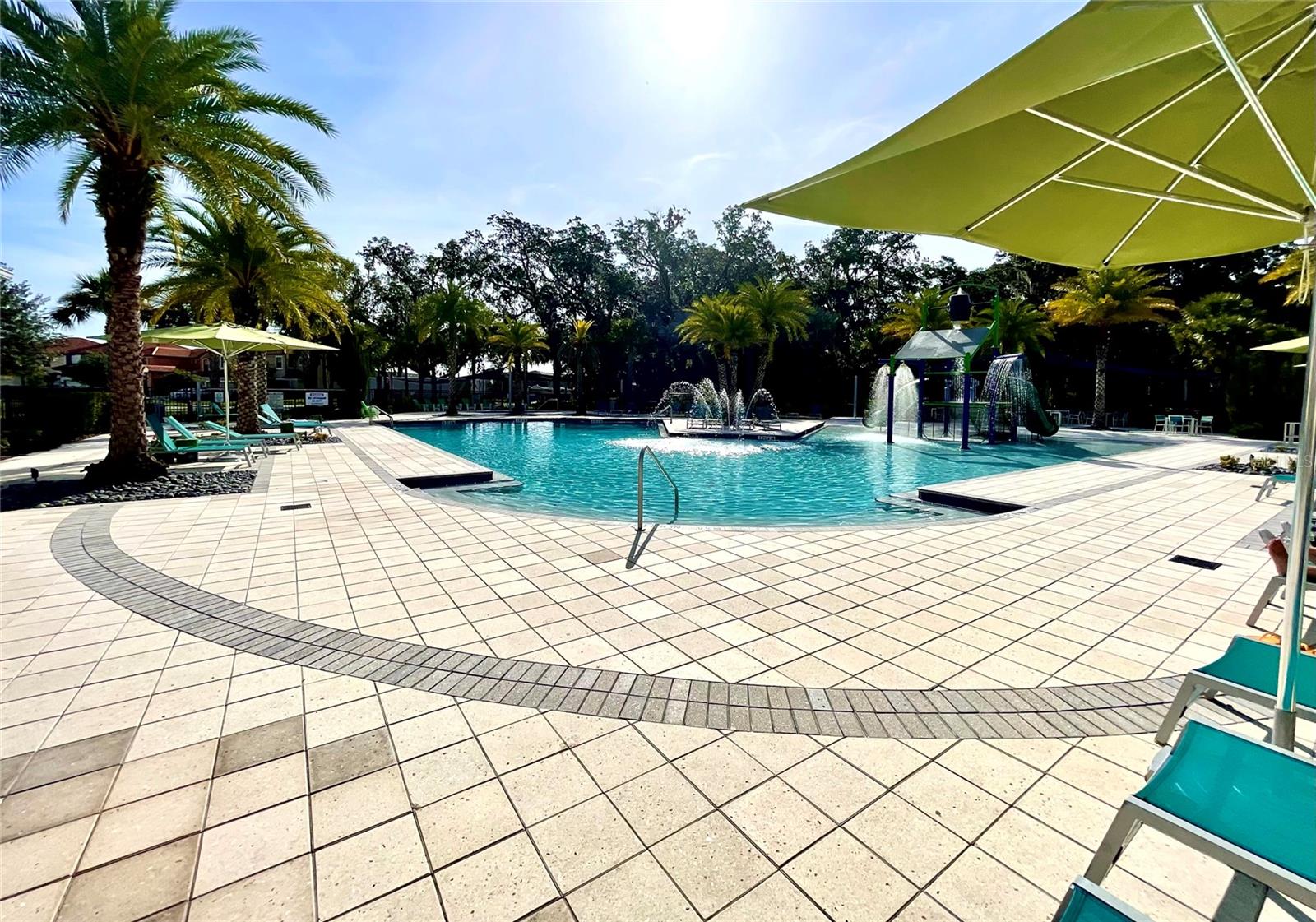 Community resort style pool