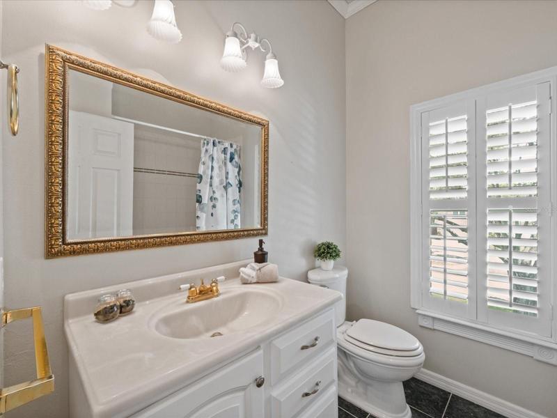 second floor bathroom