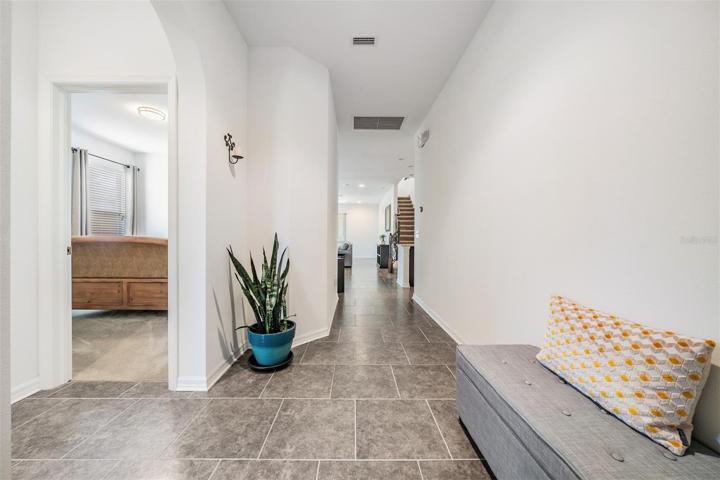 Entry with room for a bench and more!