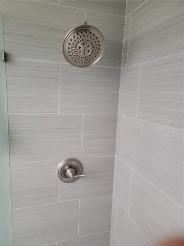 Walk in shower