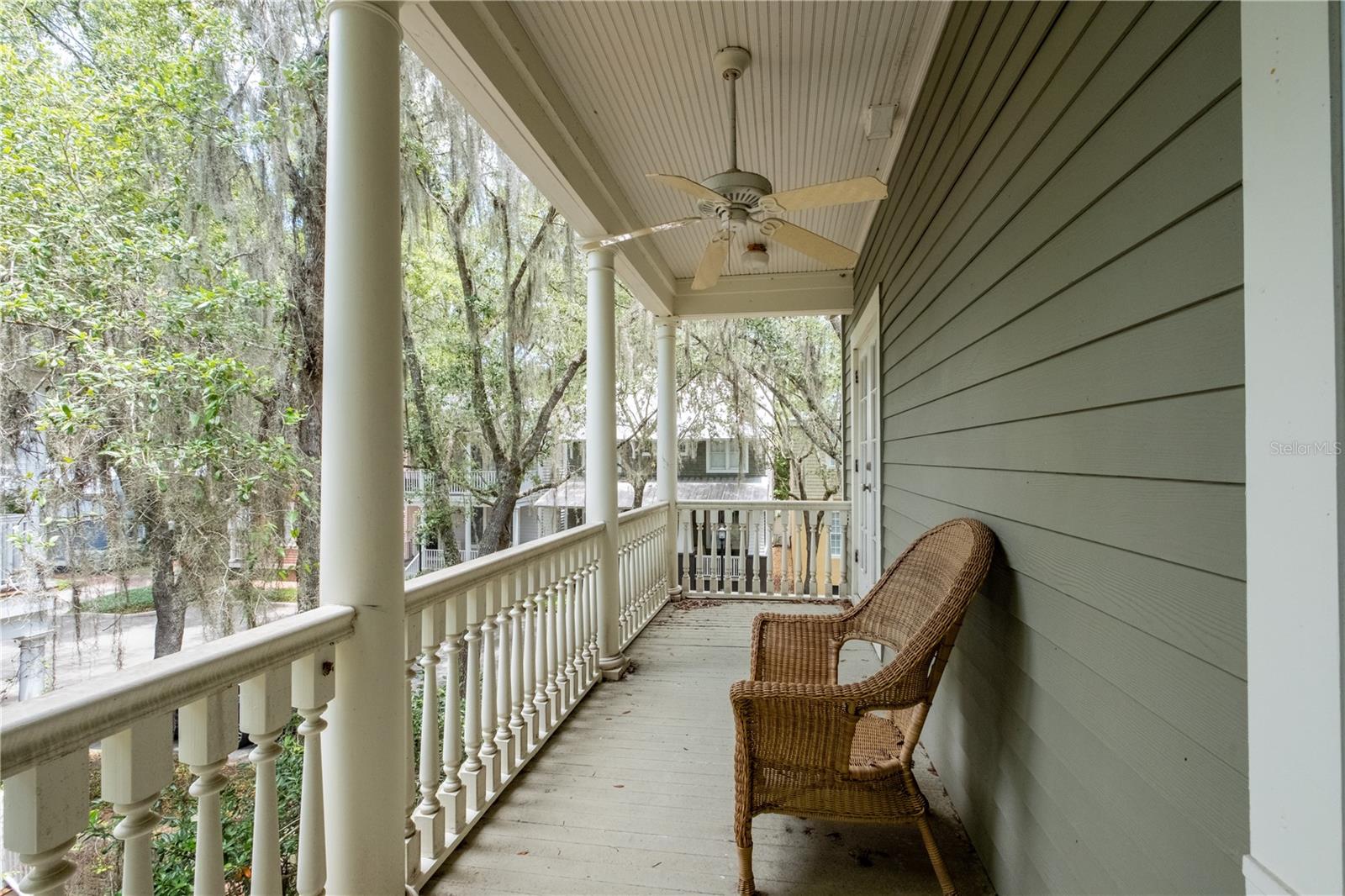 Upstairs Balcony