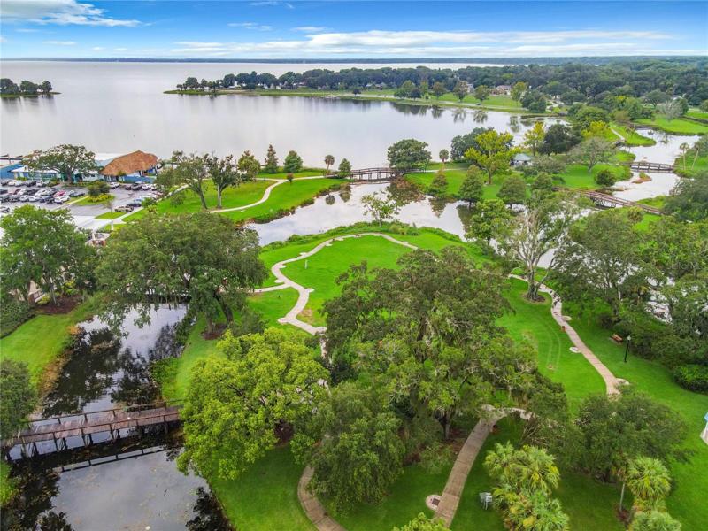 Ariel view of Venetian Gardens