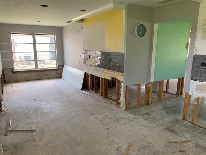 Kitchen-eating area