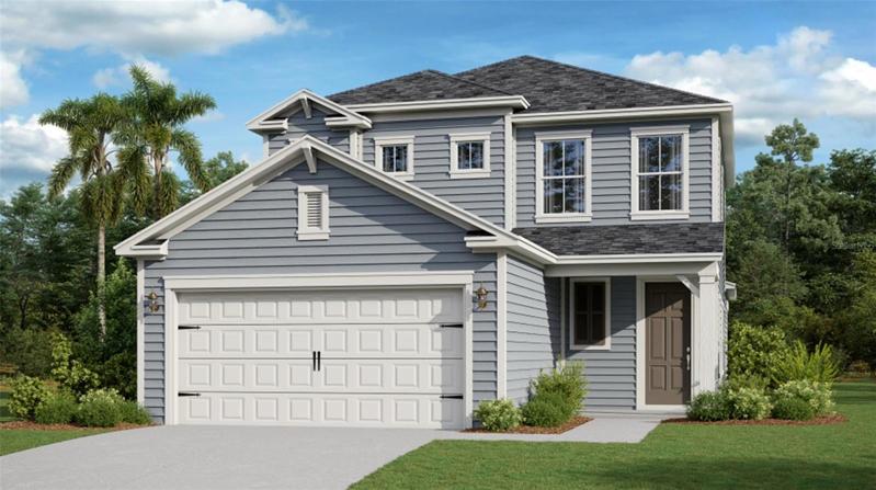 Exterior with Paver Driveway