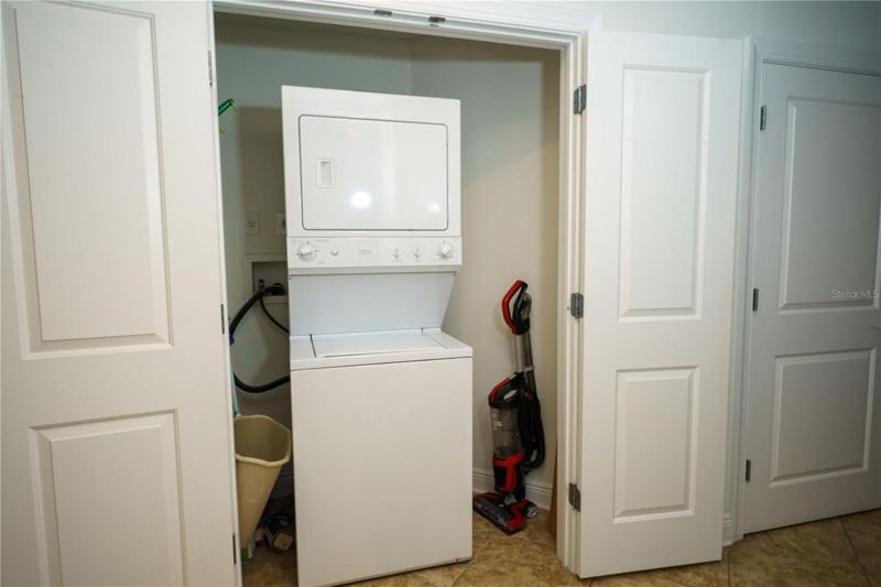 Convenient inside laundry!