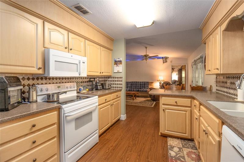 Kitchen to living room