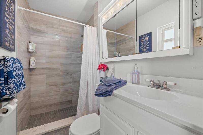 Updated bathroom!