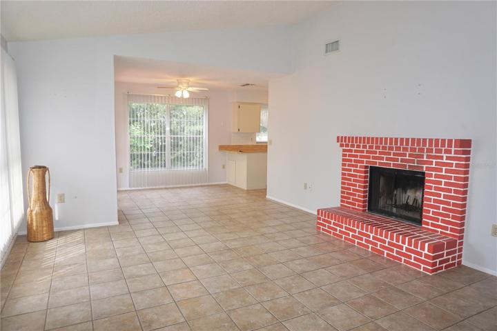 Open living room