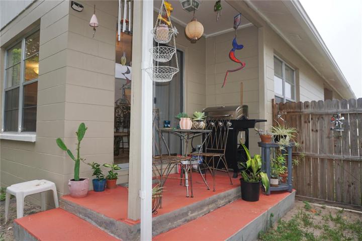 Covered patio