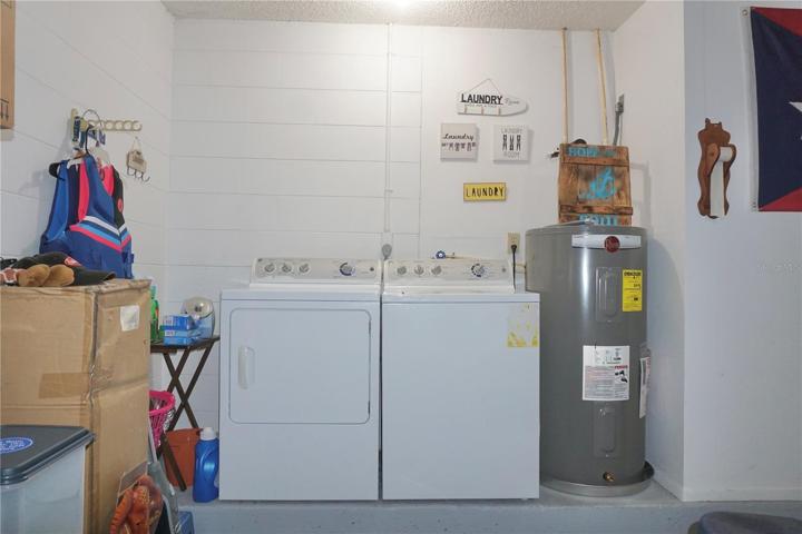 Washer/dryer hookup in garage