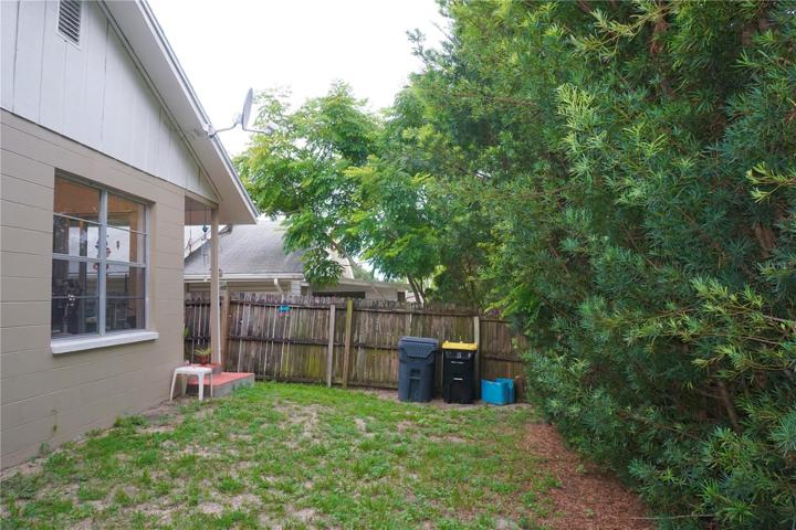 Rear yard