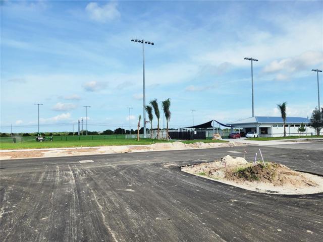 Almost finished sports facility that will include a FIFA approved soccer venue.