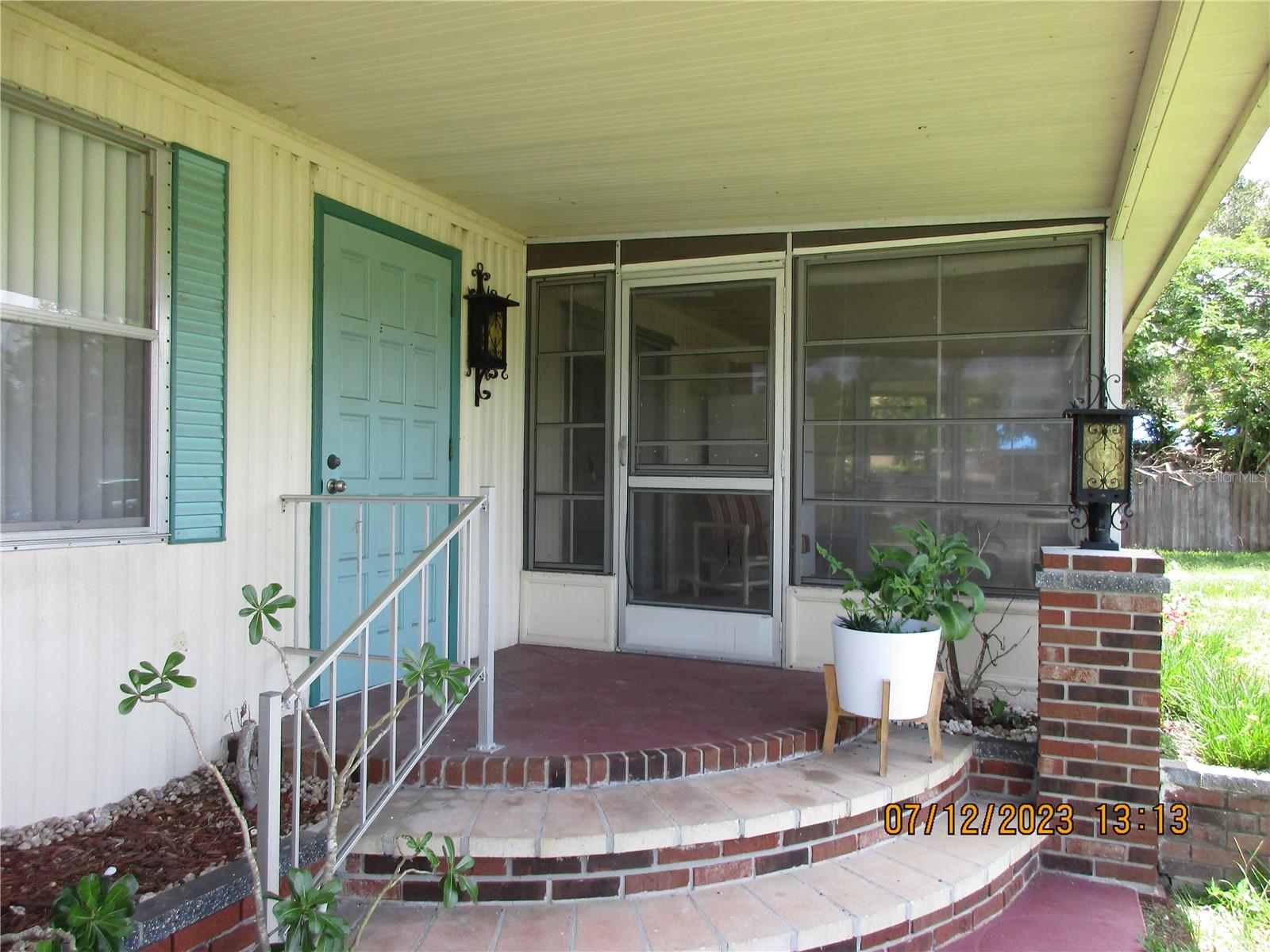 FLORIDA ROOM DOOR