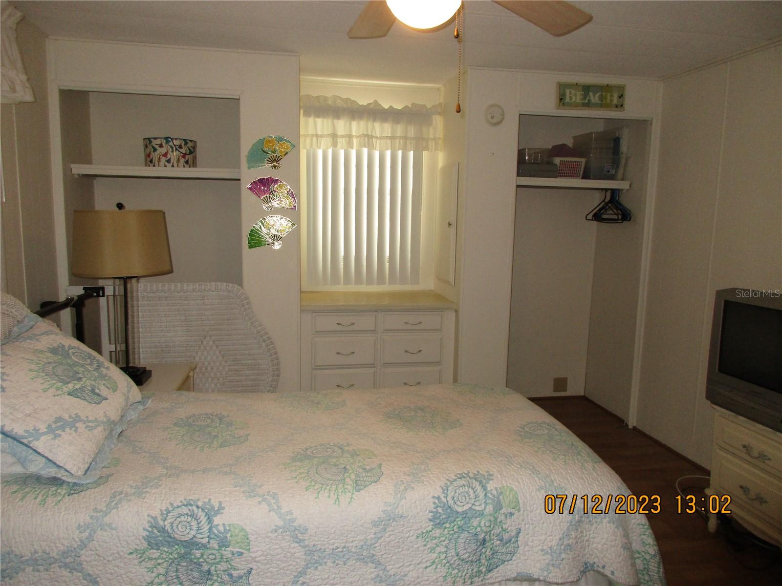 BDRM 2 DOUBLE CLOSETS & CHEST